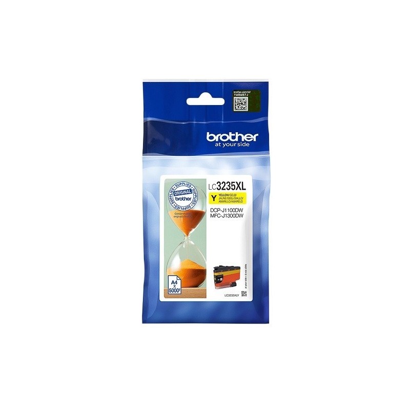 Cartouche Jet d'encre haute capacité Jaune BROTHER pour multi-fonction MFC-J1300DW...