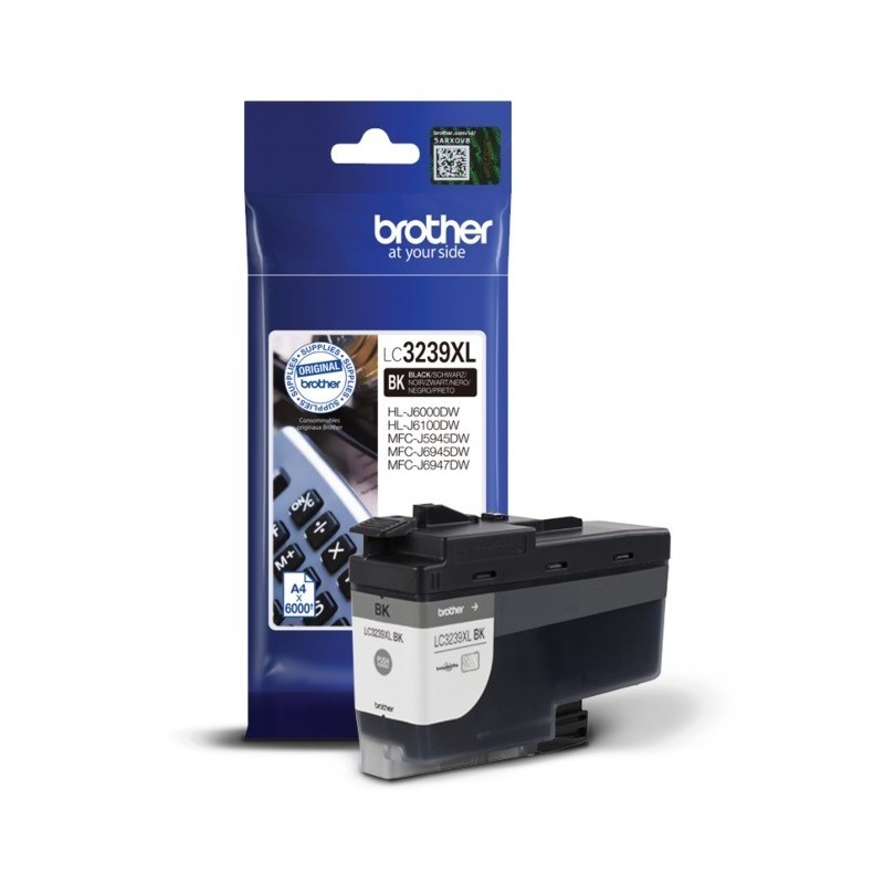 Cartouche Jet d'encre haute capacité Noir BROTHER pour multi-fonction MFC-J5945DW...