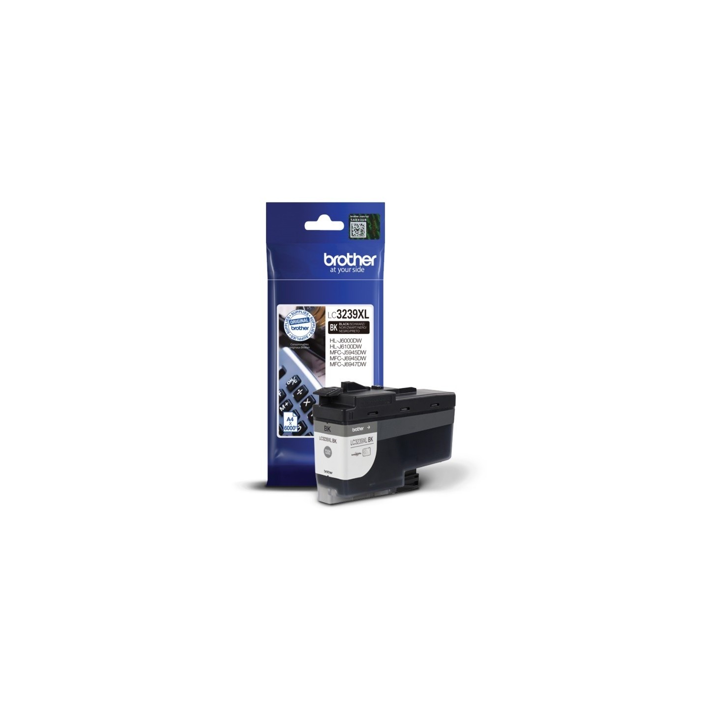 Cartouche Jet d'encre haute capacité Noir BROTHER pour multi-fonction MFC-J5945DW...