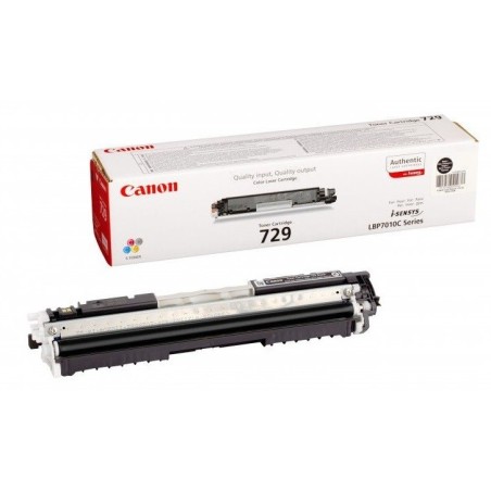 Toner noir Canon pour I-sensys LBP 7010c (type 729), Toner Express : achat en ligne de Toner noir Canon pour I-sensys LBP 7010c 