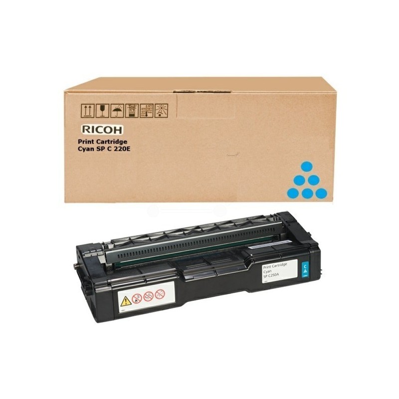 Toner cyan Ricoh pour SP C250E/ 250SF, Toner Express : achat en ligne de Toner cyan Ricoh pour SP C250E/ 250SF pour imprimante