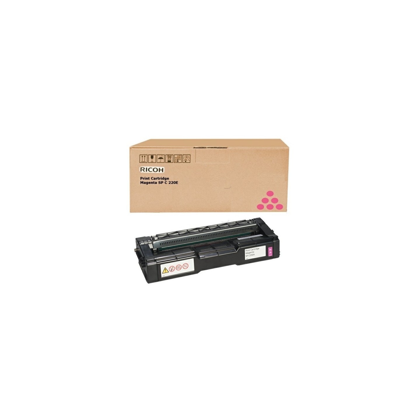 Toner magenta Ricoh pour SP C250E/ 250SF, Toner Express : achat en ligne de Toner magenta Ricoh pour SP C250E/ 250SF pour imprim