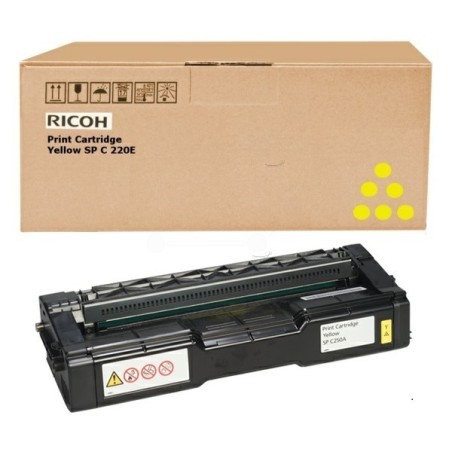 Toner jaune Ricoh pour SP C250E/ 250SF, Toner Express : achat en ligne de Toner jaune Ricoh pour SP C250E/ 250SF pour imprimante