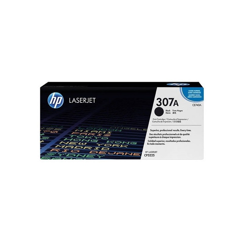 Toner noir HP pour ColorLaserjet CP 5225 ... (307A), Toner Express : achat en ligne de Toner noir HP pour ColorLaserjet CP 5225 