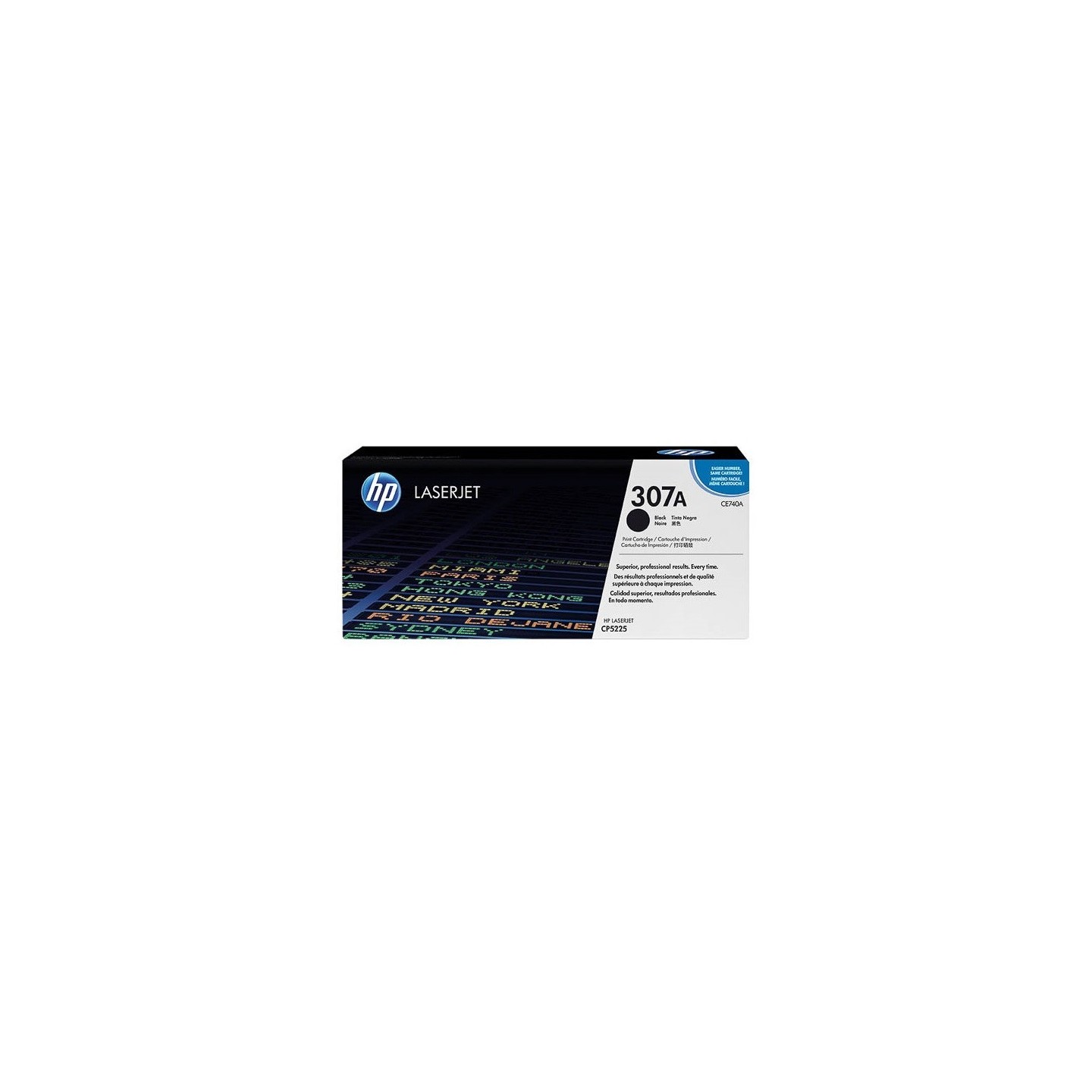 Toner noir HP pour ColorLaserjet CP 5225 ... (307A), Toner Express : achat en ligne de Toner noir HP pour ColorLaserjet CP 5225 