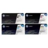 Pack de 4 toners HP pour ColorLaserjet CP 5225 ... (307A), Toner Express : achat en ligne de Pack de 4 toners HP pour ColorLaser