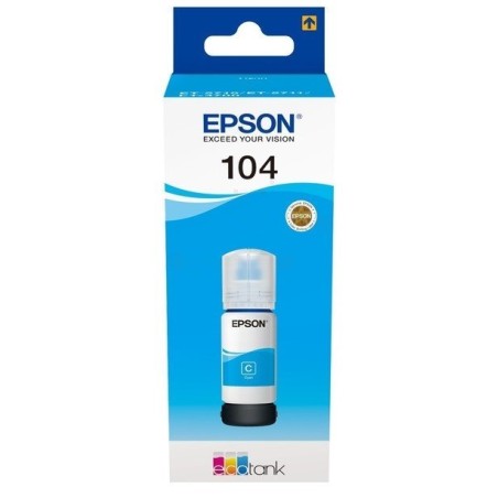 Cartouche Cyan Epson pour EcoTank ET2710... (N°104)