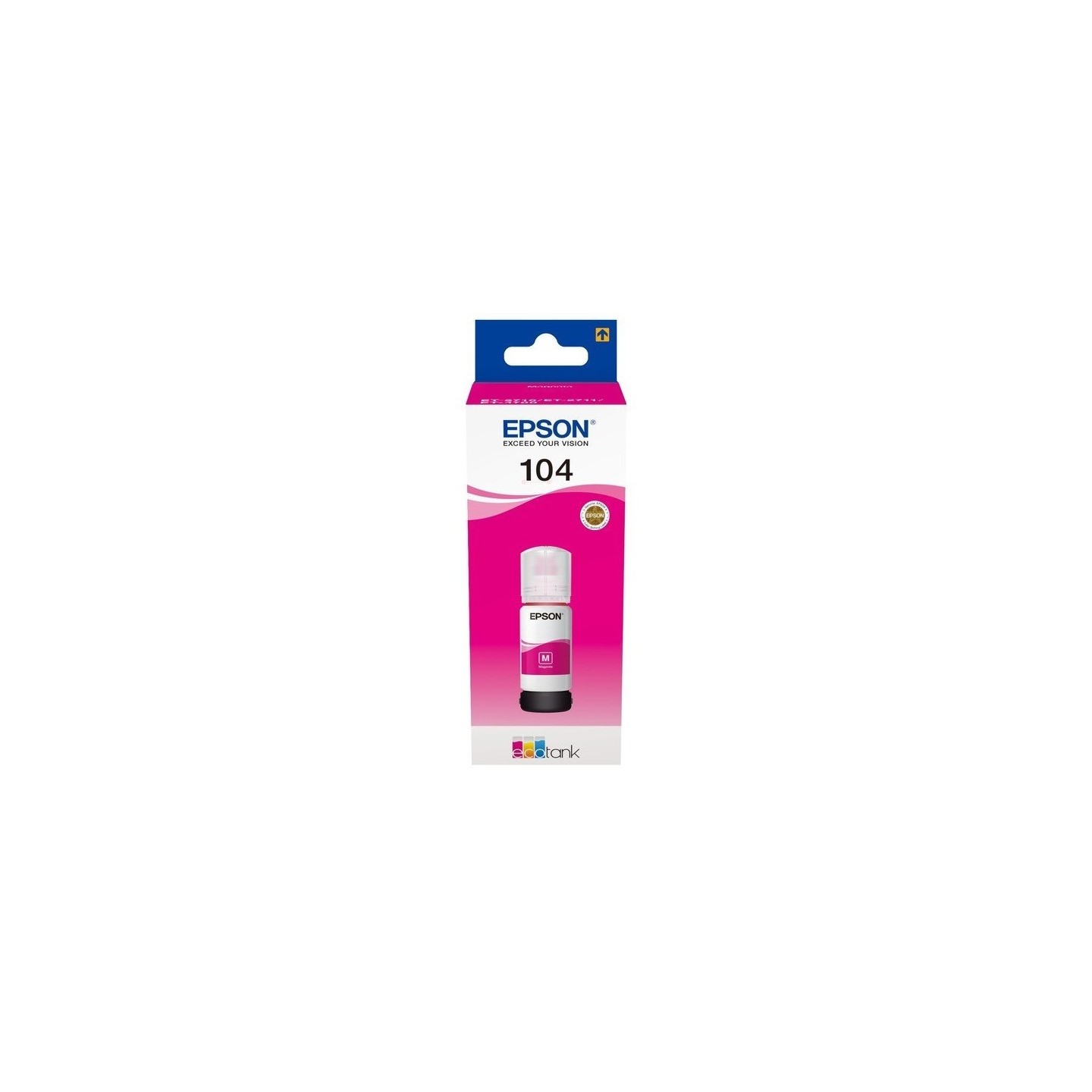 Cartouche Magenta Epson pour EcoTank ET2710... (N°104)