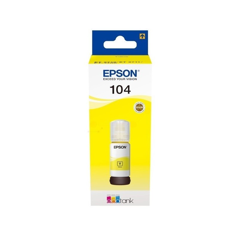Cartouche Cyan Epson pour EcoTank ET2710... (N°104)