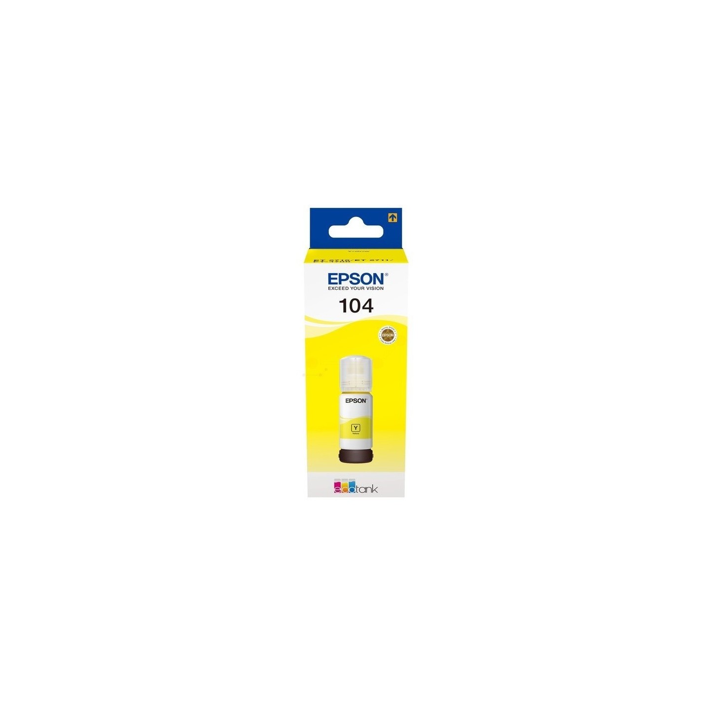 Cartouche Cyan Epson pour EcoTank ET2710... (N°104)