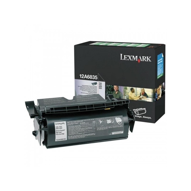 Toner longue durée LEXMARK pour Optra T520/T522..., Toner Express : achat en ligne de Toner longue durée LEXMARK pour Optra T520