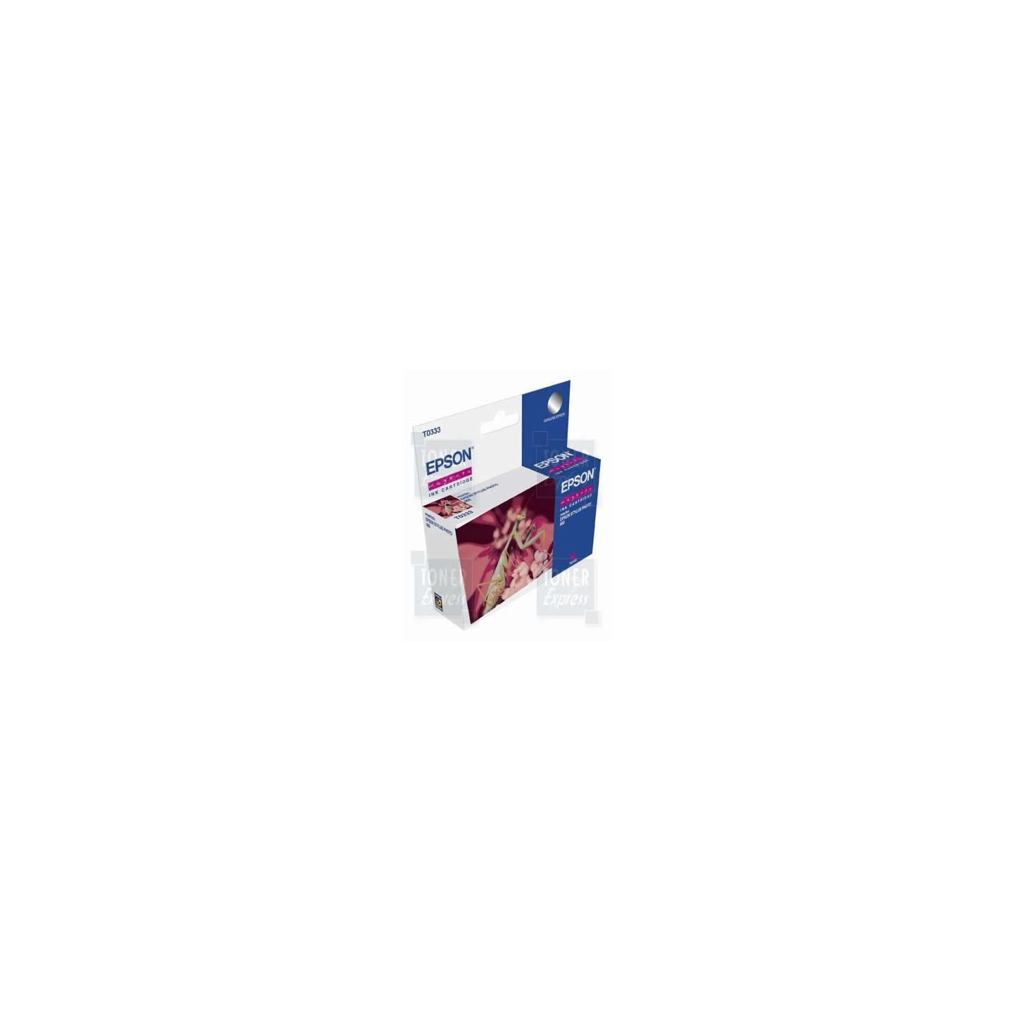 Cartouche Encre Magenta EPSON (T0333), Toner Express : achat en ligne de Cartouche Encre Magenta EPSON (T0333) pour imprimante