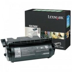 Toner Laser Lexmark 12A7462 noir Haute Capa spéciale étiquettes, Toner Express : achat en ligne de Toner Laser Lexmark 12A7462 n