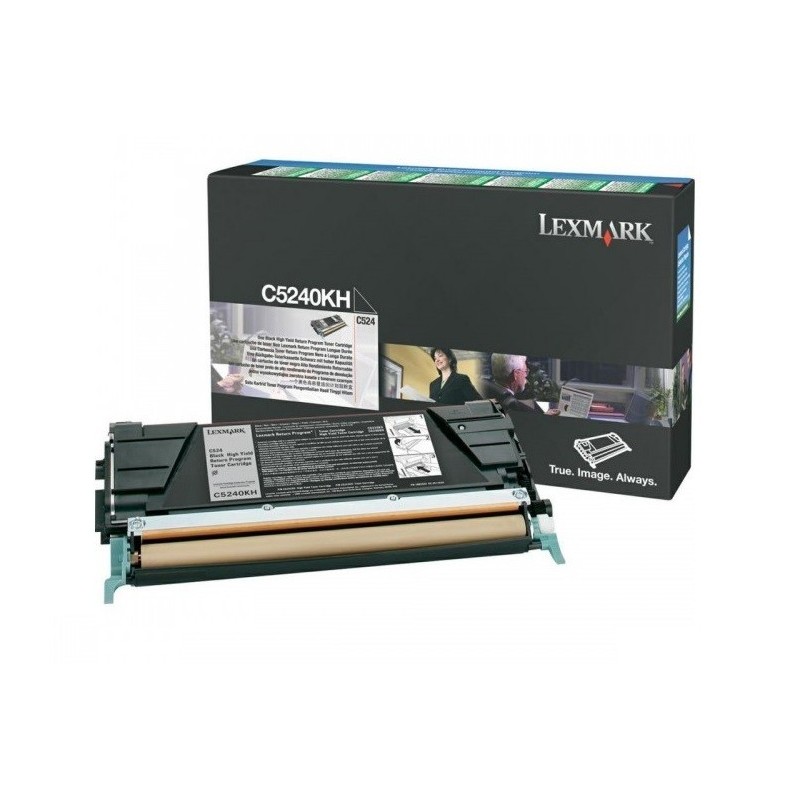 Toner longue durée Lexmark LRP Noir pour C524, Toner Express : achat en ligne de Toner longue durée Lexmark LRP Noir pour C524 p