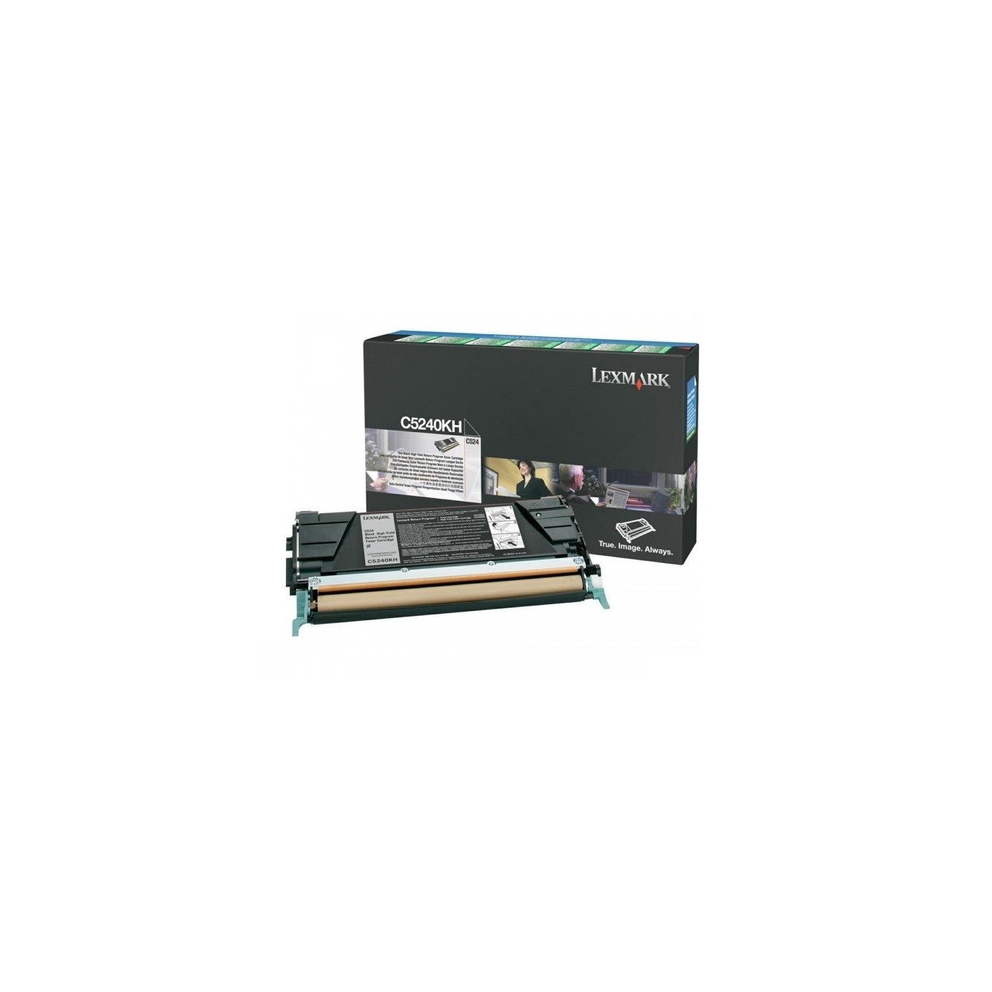 Toner longue durée Lexmark LRP Noir pour C524, Toner Express : achat en ligne de Toner longue durée Lexmark LRP Noir pour C524 p