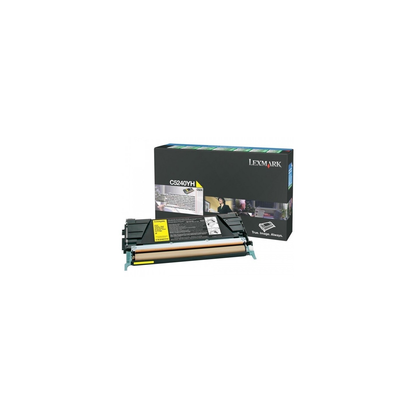 Toner longue durée Lexmark LRP Jaune pour C524, Toner Express : achat en ligne de Toner longue durée Lexmark LRP Jaune pour C524