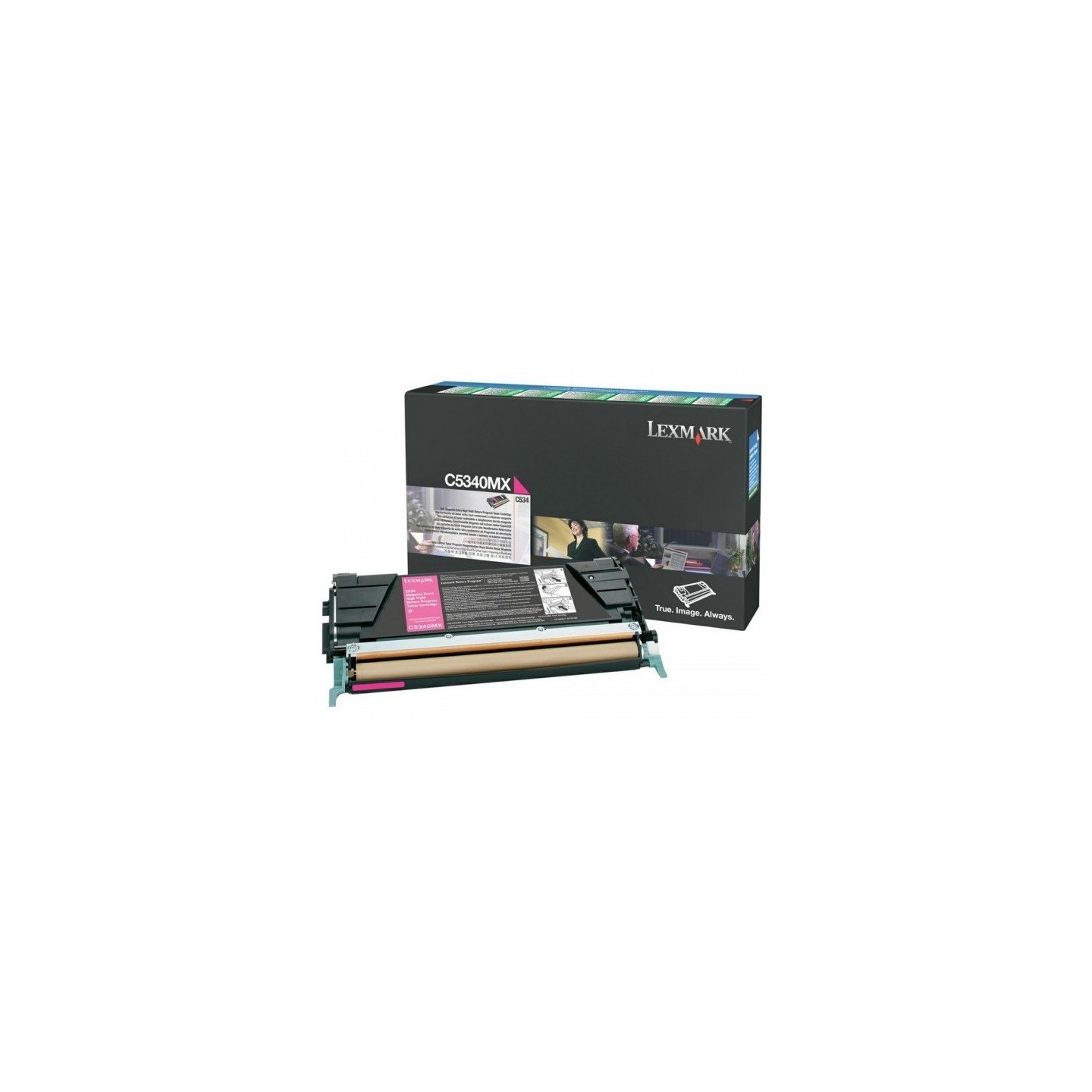 Toner magenta Lexmark C534 ..., Toner Express : achat en ligne de Toner magenta Lexmark C534 ... pour imprimante