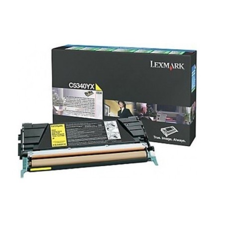 Toner jaune Lexmark pour C534 ..., Toner Express : achat en ligne de Toner jaune Lexmark pour C534 ... pour imprimante