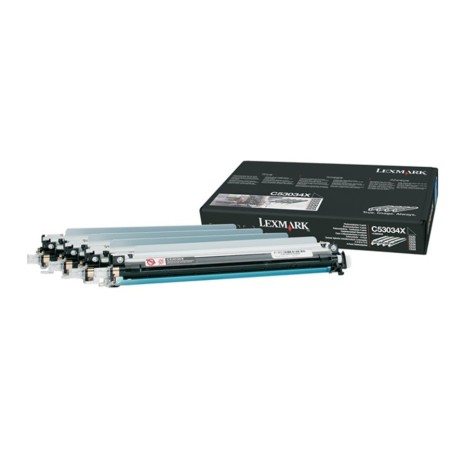 Pack de 4 photoconducteurs (C,M,J,N) Lexmark pour C524..., Toner Express : achat en ligne de Pack de 4 photoconducteurs (C,M,J,N