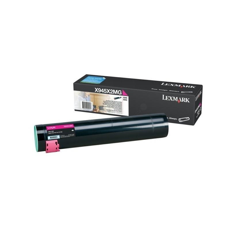 Toner magenta longue durée Lexmark pour 940e / 945e, Toner Express : achat en ligne de Toner magenta longue durée Lexmark pour 9