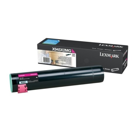 Toner magenta longue durée Lexmark pour 940e / 945e, Toner Express : achat en ligne de Toner magenta longue durée Lexmark pour 9