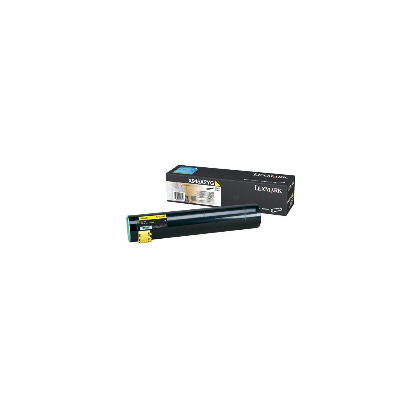 Toner jaune longue durée Lexmark pour 940e / 945e, Toner Express : achat en ligne de Toner jaune longue durée Lexmark pour 940e 