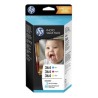 Pack 3 couleurs + papier 10*15 HP N°364 / N°178 pour photosmart B8550 / C5380..., Toner Express : achat en ligne de Pack 3 coule