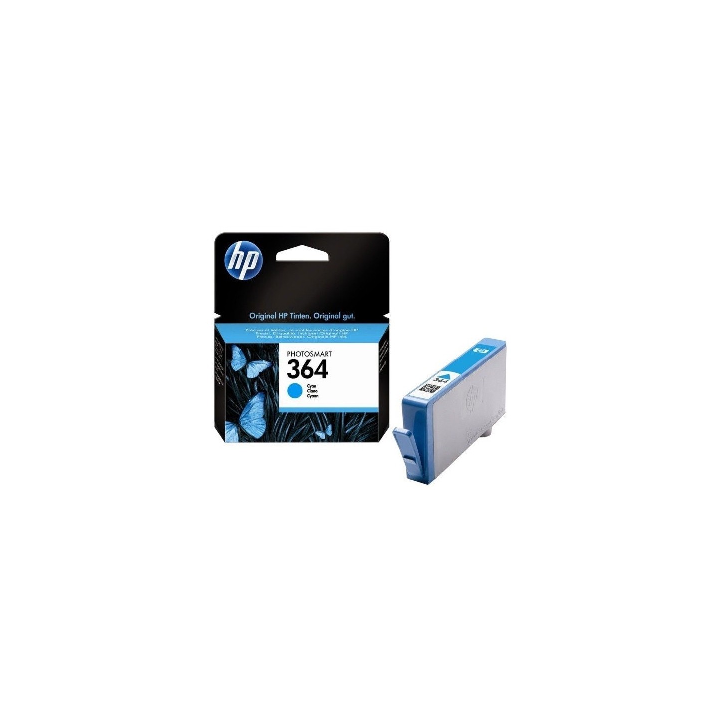 Cartouche cyan HP pour photosmart B8550 / C5380... (N°364 / N°178), Toner Express : achat en ligne de Cartouche cyan HP pour pho
