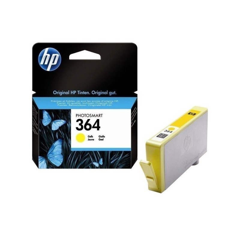 Cartouche jaune HP pour photosmart B8550 / C5380... (N°364 / N°178), Toner Express : achat en ligne de Cartouche jaune HP pour p