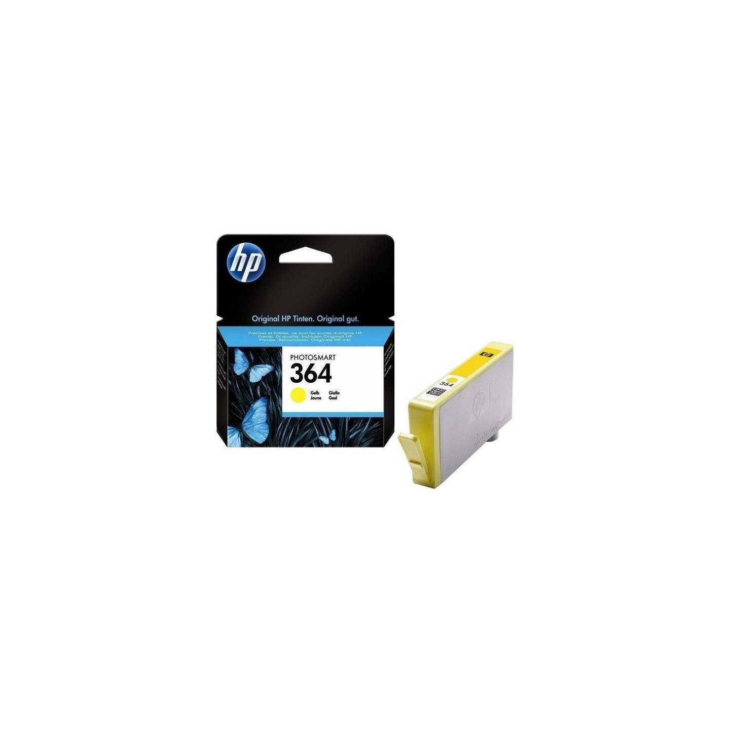 Cartouche jaune HP pour photosmart B8550 / C5380... (N°364 / N°178), Toner Express : achat en ligne de Cartouche jaune HP pour p