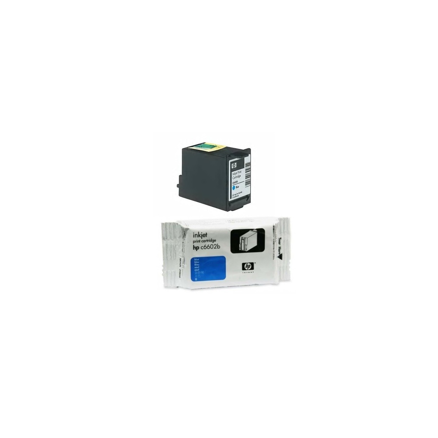 Cartouche Jet d'encre Bleue HP pour HP Addmaster IJ6000, Toner Express : achat en ligne de Cartouche Jet d'encre Bleue HP pour H