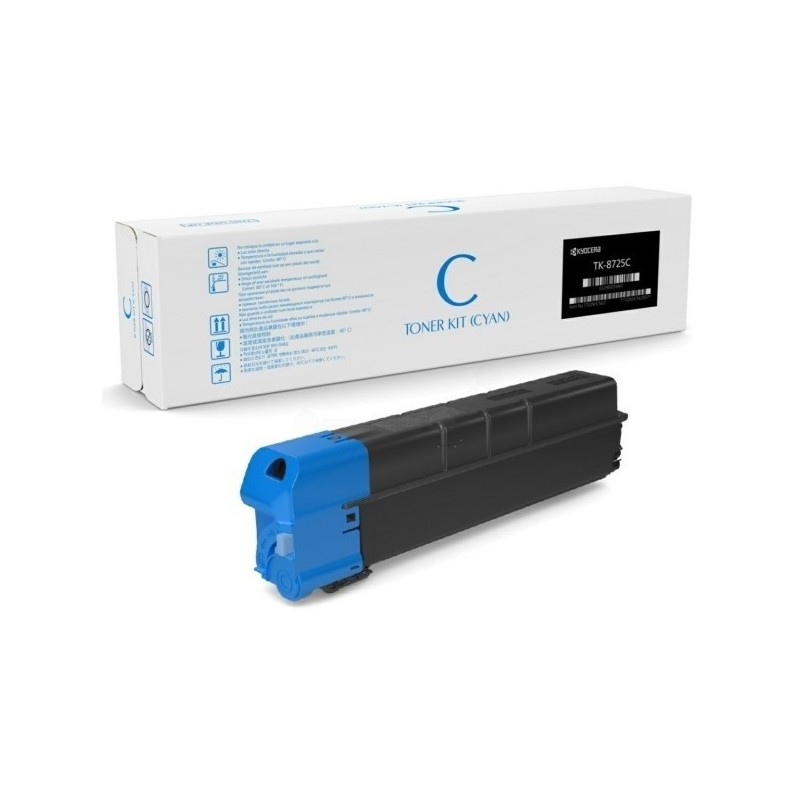 Toner cyan Kyocera Mita pour TaskAlfa 7052ci / 8052ci ...(TK-8725C)
