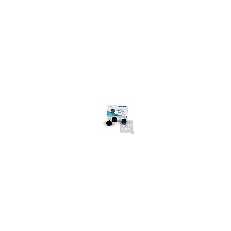 3 Batonnets d'encre solide cyan pour Xerox Phaser 8400, Toner Express : achat en ligne de 3 Batonnets d'encre solide cyan pour X
