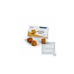 3 Batonnets d'encre solide jaune pour Xerox Phaser 8400, Toner Express : achat en ligne de 3 Batonnets d'encre solide jaune pour
