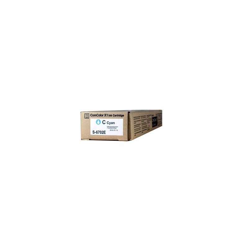 Cartouche d'encre cyan Riso pour ComColor 3110, 7150, 9150 (S6702)