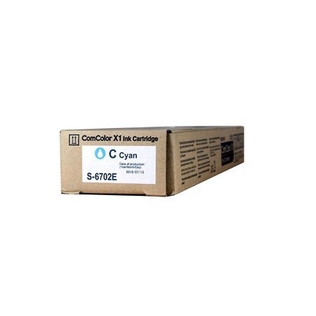 Cartouche d'encre cyan Riso pour ComColor 3110, 7150, 9150 (S6702)