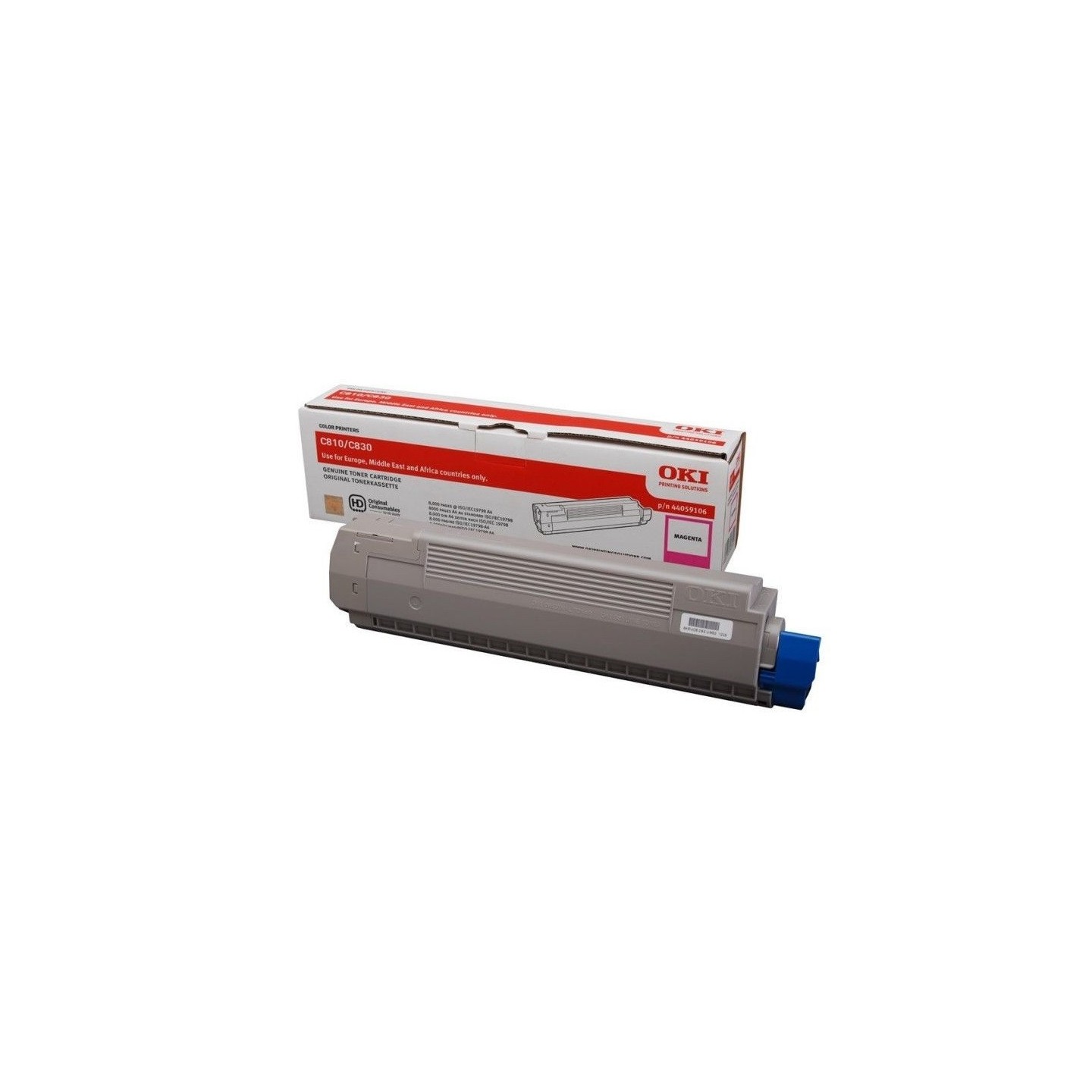 Toner magenta Oki pour C810 / C830, Toner Express : achat en ligne de Toner magenta Oki pour C810 / C830 pour imprimante