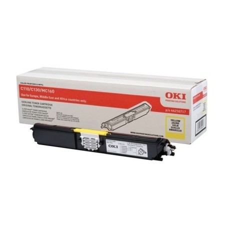 Toner jaune Oki pour C110 / C130 / MC160n, Toner Express : achat en ligne de Toner jaune Oki pour C110 / C130 / MC160n pour impr