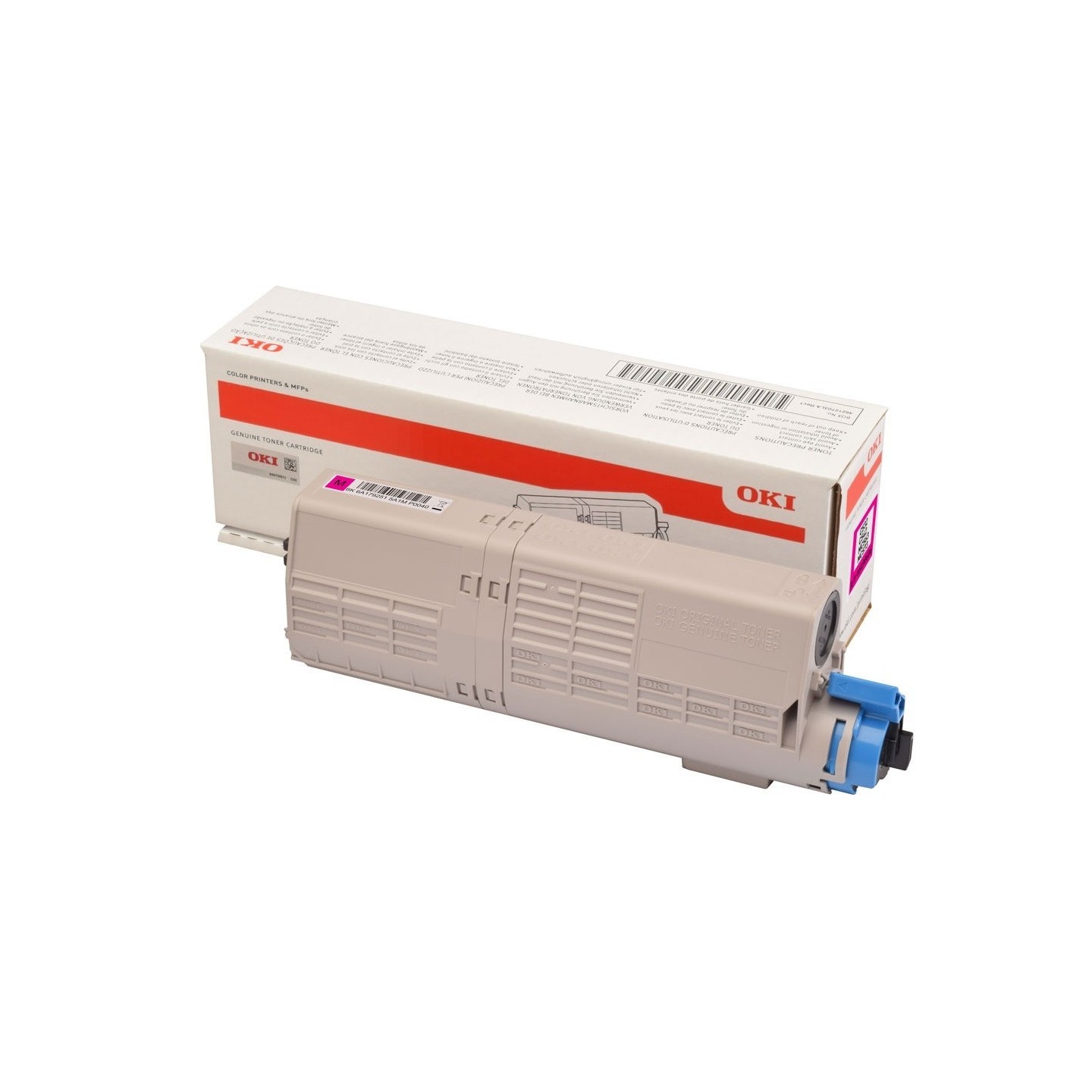 Cartouche toner Oki Original - Magenta - 6000 Pages pour MC573 - C532dn - C542dn