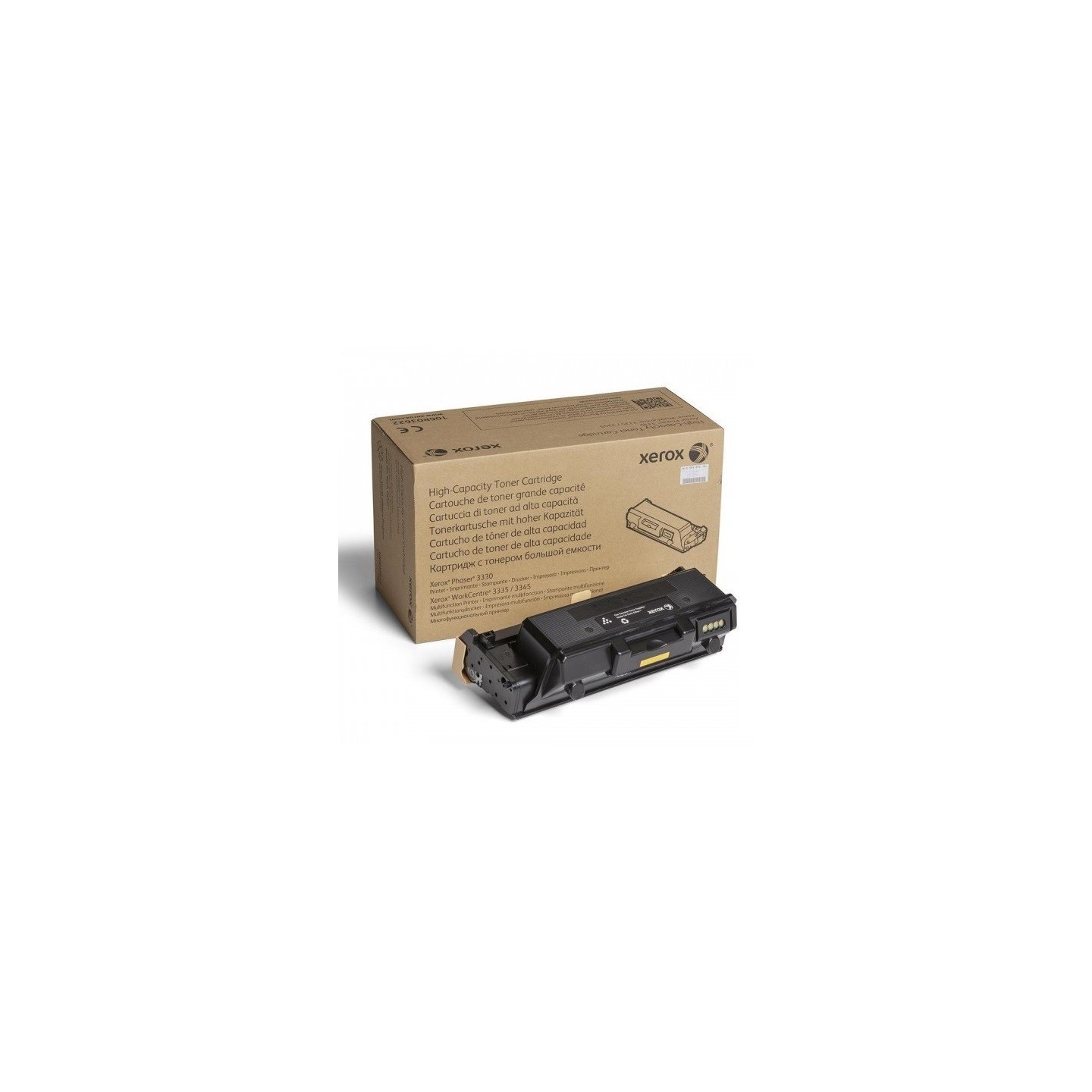 Cartouche de toner Noir Xérox de haute capacité (8 000 pages) pour Phaser 3330/WorkCentre 3335/3345