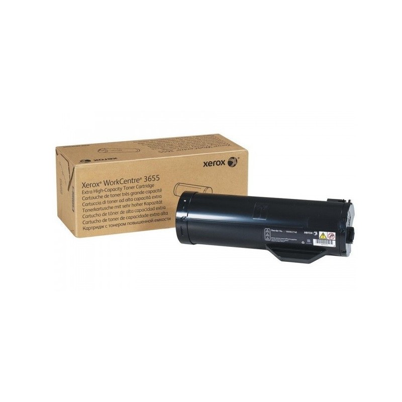 Toner Noir Xerox  Tres haute capacité  pour WorkCentre 3655, Toner Express : achat en ligne de Toner Noir Xerox  Tres haute capa