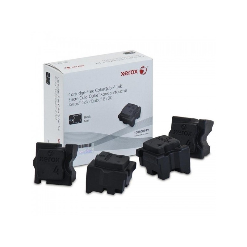 4 * Stick noir Xerox pour colorqube 8700, Toner Express : achat en ligne de 4 * Stick noir Xerox pour colorqube 8700 pour imprim