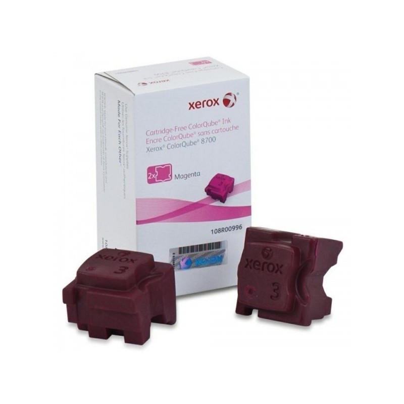2 * Stick magenta Xerox pour colorqube 8700, Toner Express : achat en ligne de 2 * Stick magenta Xerox pour colorqube 8700 pour 
