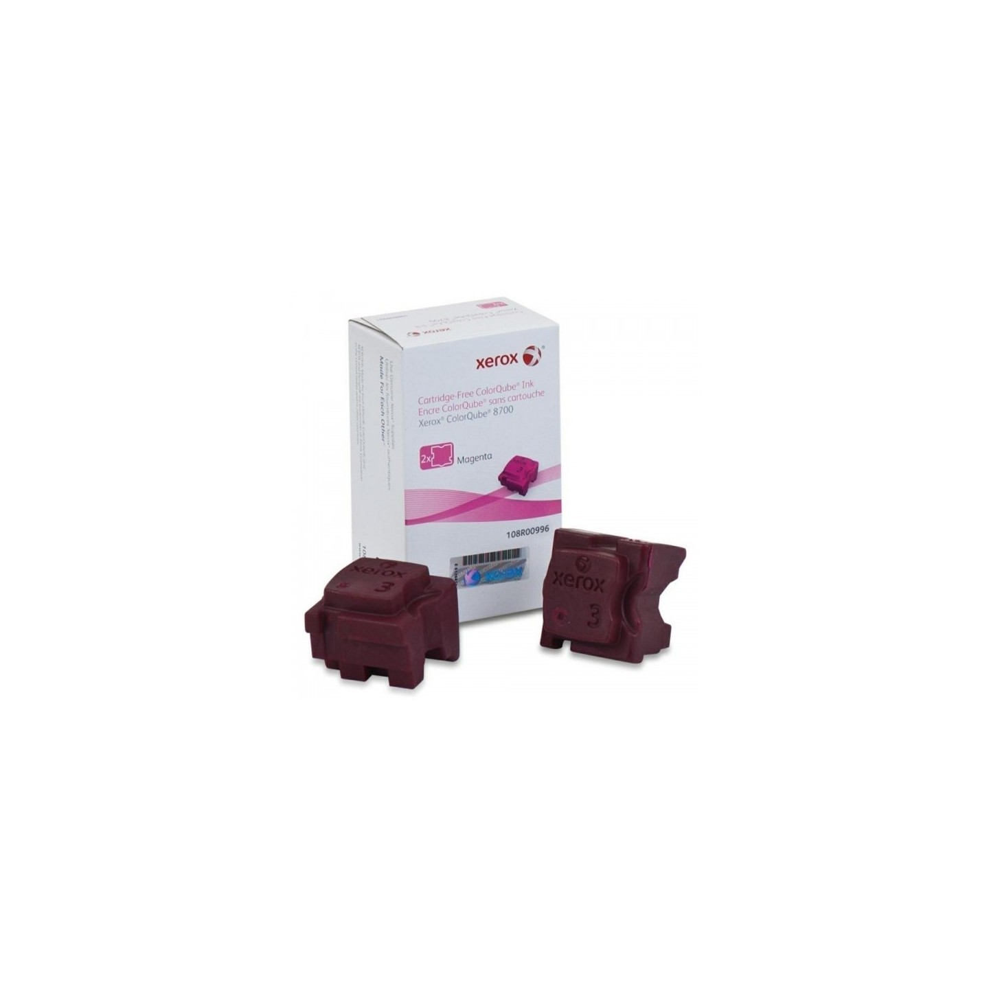 2 * Stick magenta Xerox pour colorqube 8700, Toner Express : achat en ligne de 2 * Stick magenta Xerox pour colorqube 8700 pour 