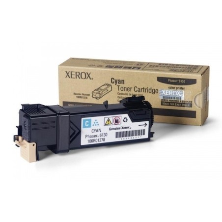 Toner cyan Xerox pour Phaser 6130 / 6130N, Toner Express : achat en ligne de Toner cyan Xerox pour Phaser 6130 / 6130N pour impr