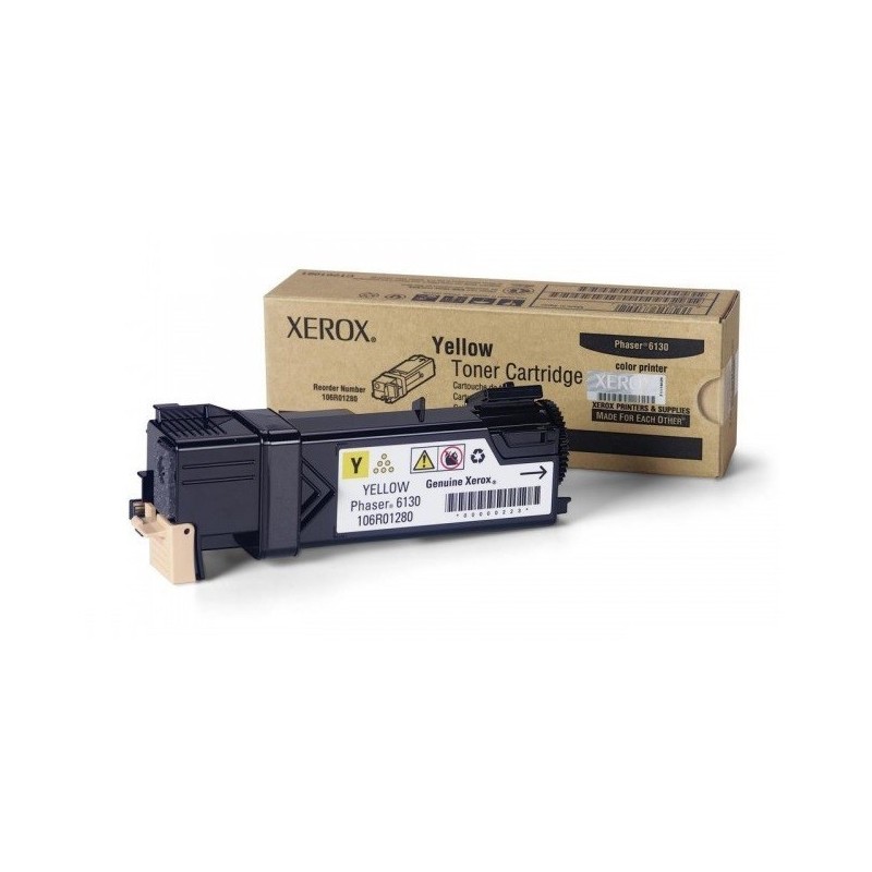 Toner jaune Xerox pour Phaser 6130 / 6130N, Toner Express : achat en ligne de Toner jaune Xerox pour Phaser 6130 / 6130N pour im