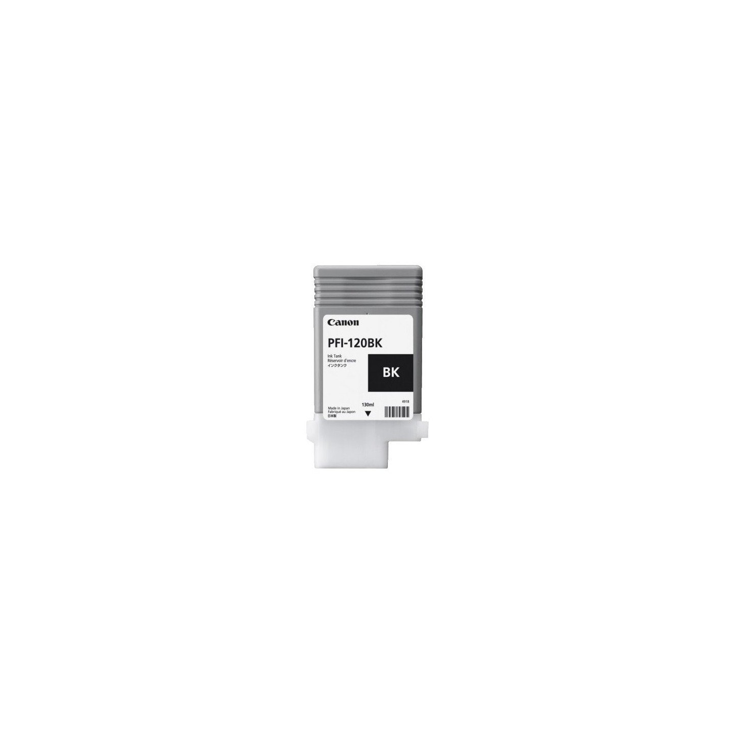 Cartouche d'encre noire Photo Canon pour Image Prograf TM200 - TM300 ... (PFI120BK)