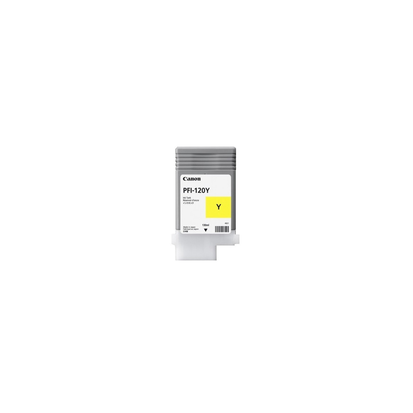 Cartouche d'encre Jaune Canon pour Image Prograf TM200 - TM300 ... (PFI120Y)
