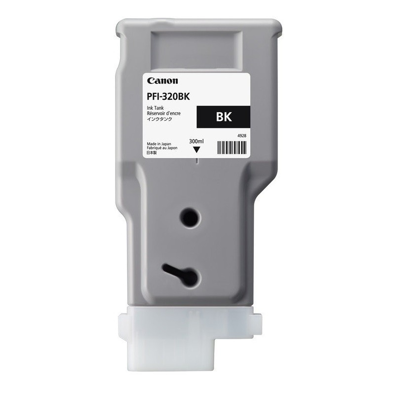 Cartouche d'encre noire Photo Canon pour Image Prograf TM200 - TM300 ... (PFI320BK)