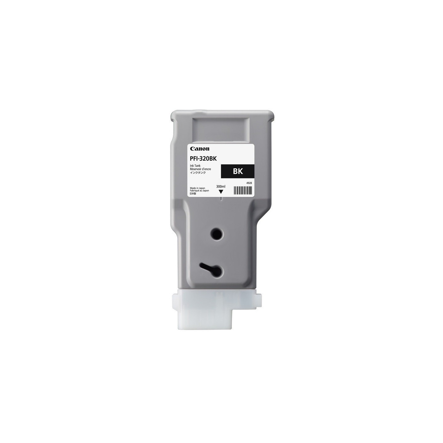 Cartouche d'encre noire Photo Canon pour Image Prograf TM200 - TM300 ... (PFI320BK)